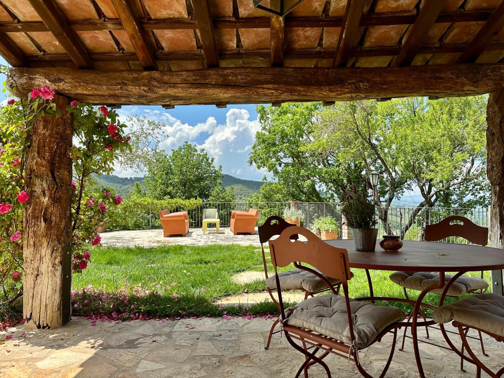 Tartagli Luxury Villa With Pool - A Fontanaro Property Paciano Kültér fotó